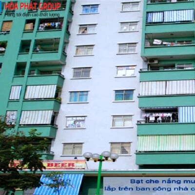 Bạt Che Nắng Mưa Chung Cư